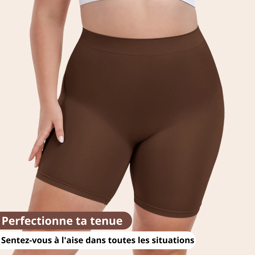 Short sculptant taille haute