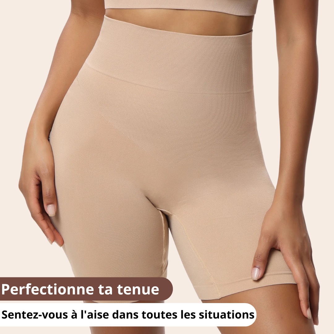 Short sculptant taille haute
